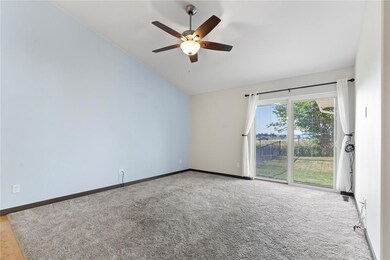 high ceilings with open concept floorplan