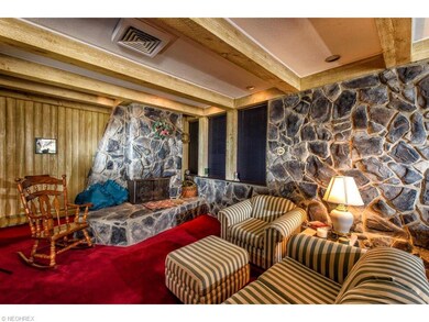 Great room with gas fireplace.