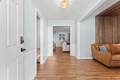 Entry Way with cute sitting bench nook