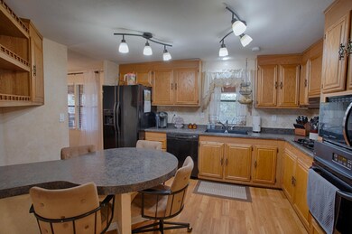 Kitchen From Living Room
