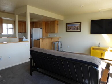 Living room & kitchen