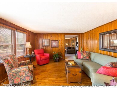 Hardwoods in living room
