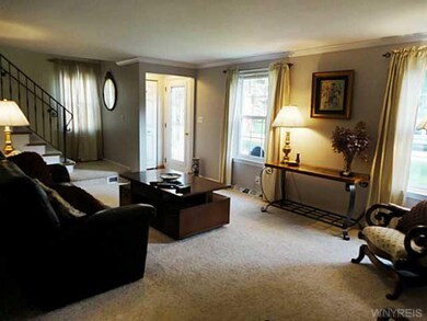 Living Room. 44 Catherine St., Amherst, NY - livin