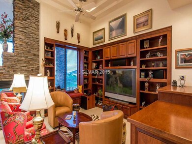 Den. Den with built-in entertainment center