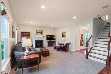 Family room with brand new carpeting as of 5/10/22