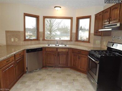 Lots of cupboards and new stainless steel dishwash