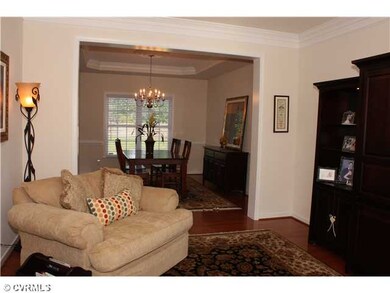 Living Room - Open floorplan with exceptional trim