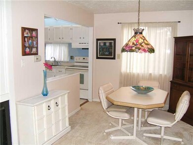 Dining Room. The Dining Room is Open to the Living
