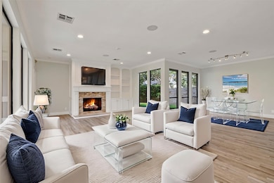 Virtually staged Living Area
