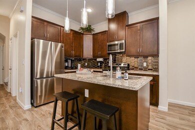 This stylish kitchen island is perfect for meal pr