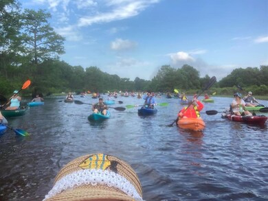 kayak party Bistineau