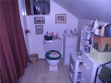 Unit 2 bathroom, upper floor