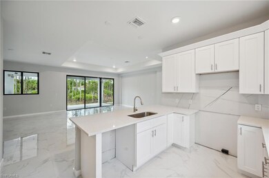 Stainless steel kitchen appliances will be installed at closing