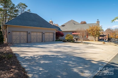 3 Car garage attached by porte cochere