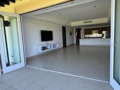 Living Room View from Outdoor Terrace