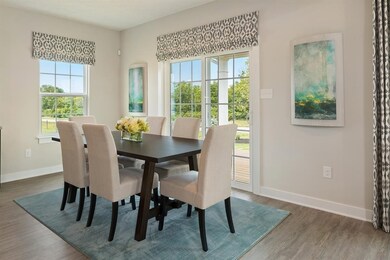 Dining space can facilitate full size table!