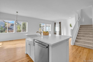Kitchen/Dining area/stairs