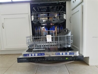 Dishwasher has stainless steel finish - inside & o