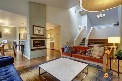 Soaring ceilings!