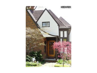 Front entry shows some of the exterior landscaping