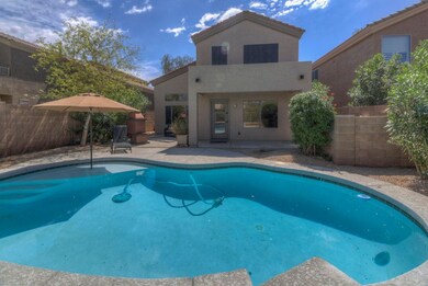 Sparkling Pool & Covered Patio