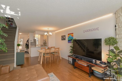 Dining and Living Room Area **Virtually Staged**