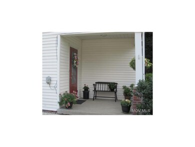 Welcoming front porch