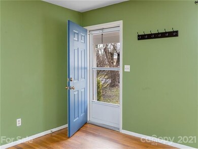 Front entrance to living room.