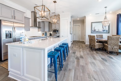 Kitchen and Dining View