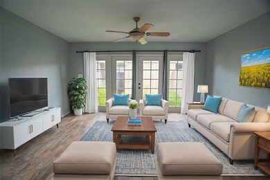 Living room (virtually staged)
