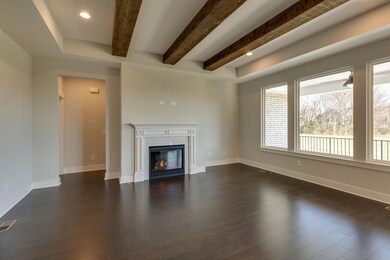 To Be Built Marshall plan! Shown with standard gas fireplace and optional cedar beams!