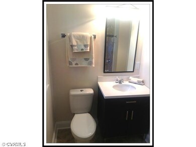 Bathroom - Second bathroom with custom tile work.