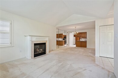 View from Living Room to Kitchen