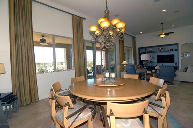 Large dining area