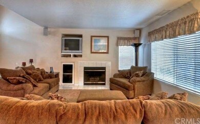 Cozy Family Room with gas fireplace and media nich