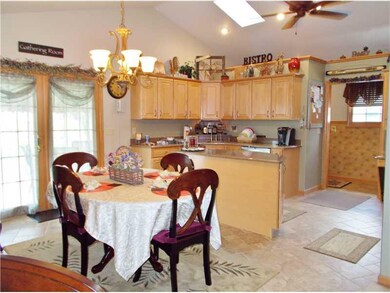 Dining Room. Dining room is open to the kitchen an