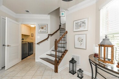 Lovely foyer coming in the front door.