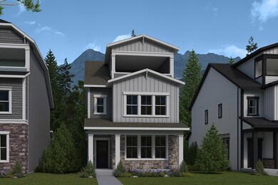The Eagleview - F Exterior - Optional Roof Deck