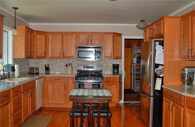 Updated kitchen... hardwood floors