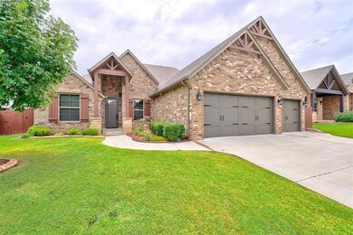Craftsman inspired home with a garage and a front 