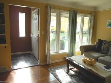 This view shows the entry Foyer with slate floor a