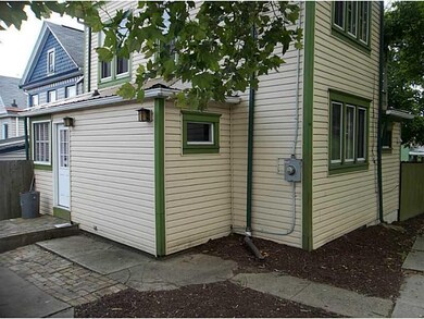 Exterior Back. OFF STREET PARKING, WITH AN ALARM S