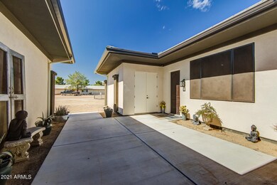 front courtyard