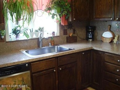 New kitchen with solid surface counters