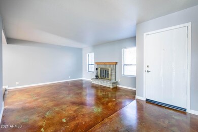 Living Room with Fireplace