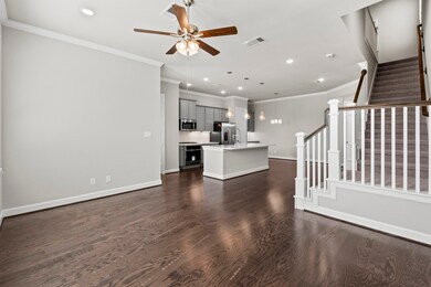 Photos depict a model home built on the same floor