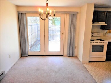 The dining room area.