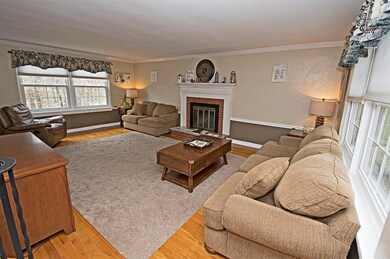 Lovely family room with plenty of natural light, a