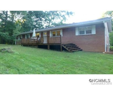 Large back deck