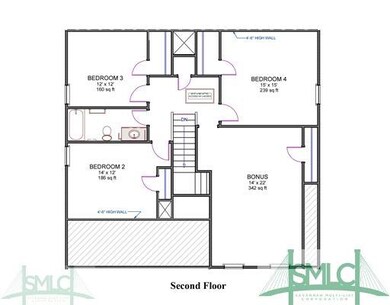 2nd Floor Plan.